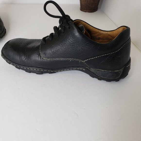 Born Comfort & Casual Leather Black Oxford Size 9 - Picture 7 of 16
